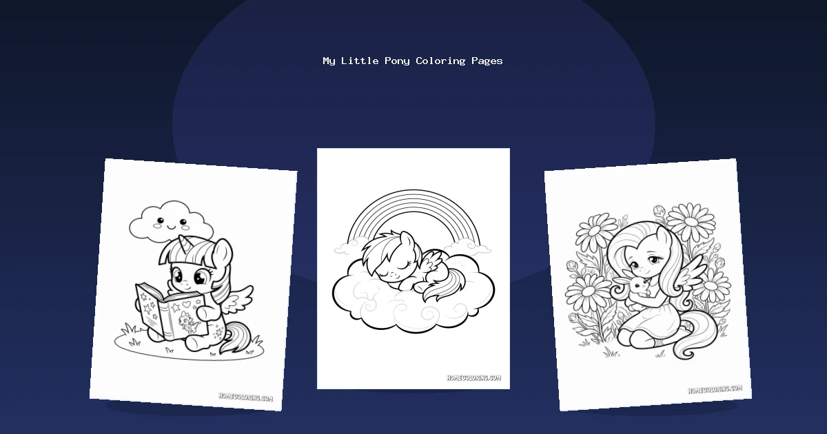 My Little Pony Coloring Pages
